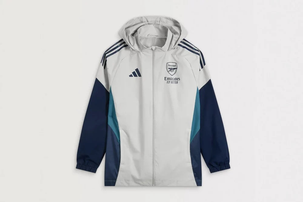 Jacket Arsenal 25/26 Grey All Weather