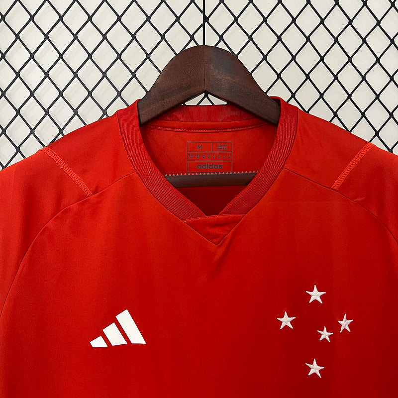 Jersey 24∕25 Cruzeiro Training Wear Red All sponsors