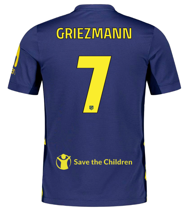 Jersey Atletico de Madrid 25/26 Away #7 GRIEZMANN
