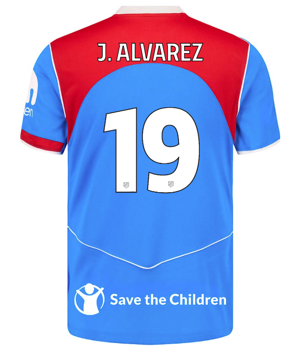 Jersey Atletico de Madrid 25/26 Third #19 J. ALVAREZ