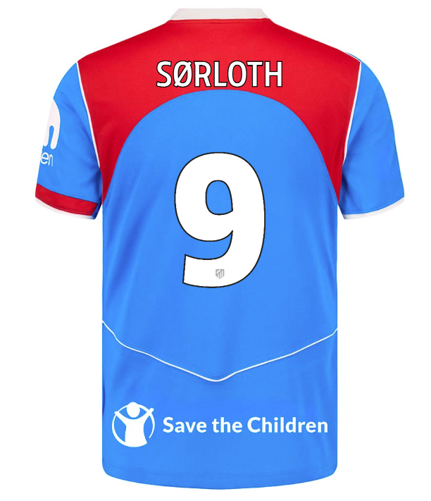 Jersey Atletico de Madrid 25/26 Third #9 SØRLOTH