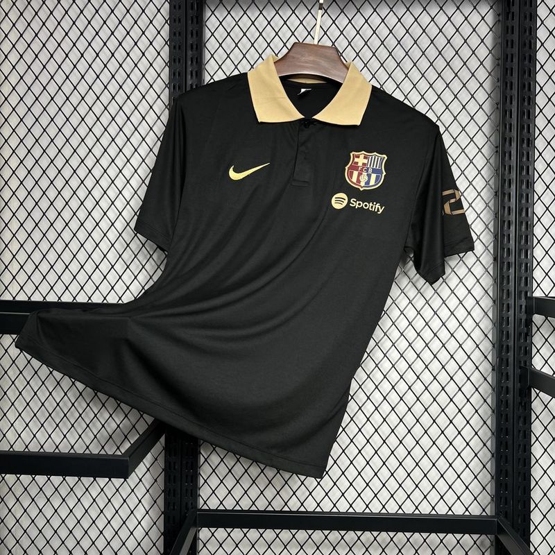 Jersey Barcelona Polo 24/25 - Black