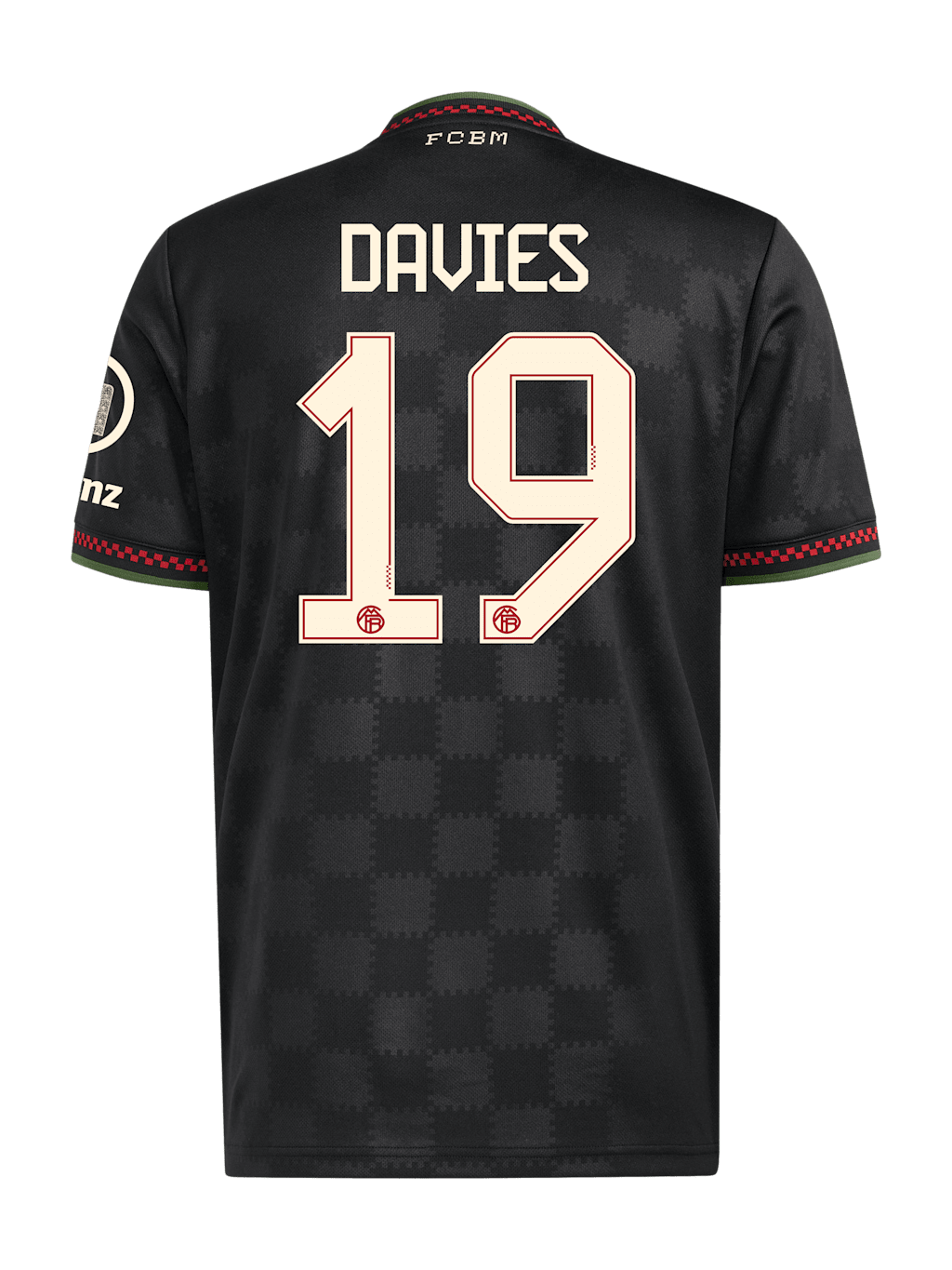 Jersey Bayern 25/26 UCL #19 DAVIES
