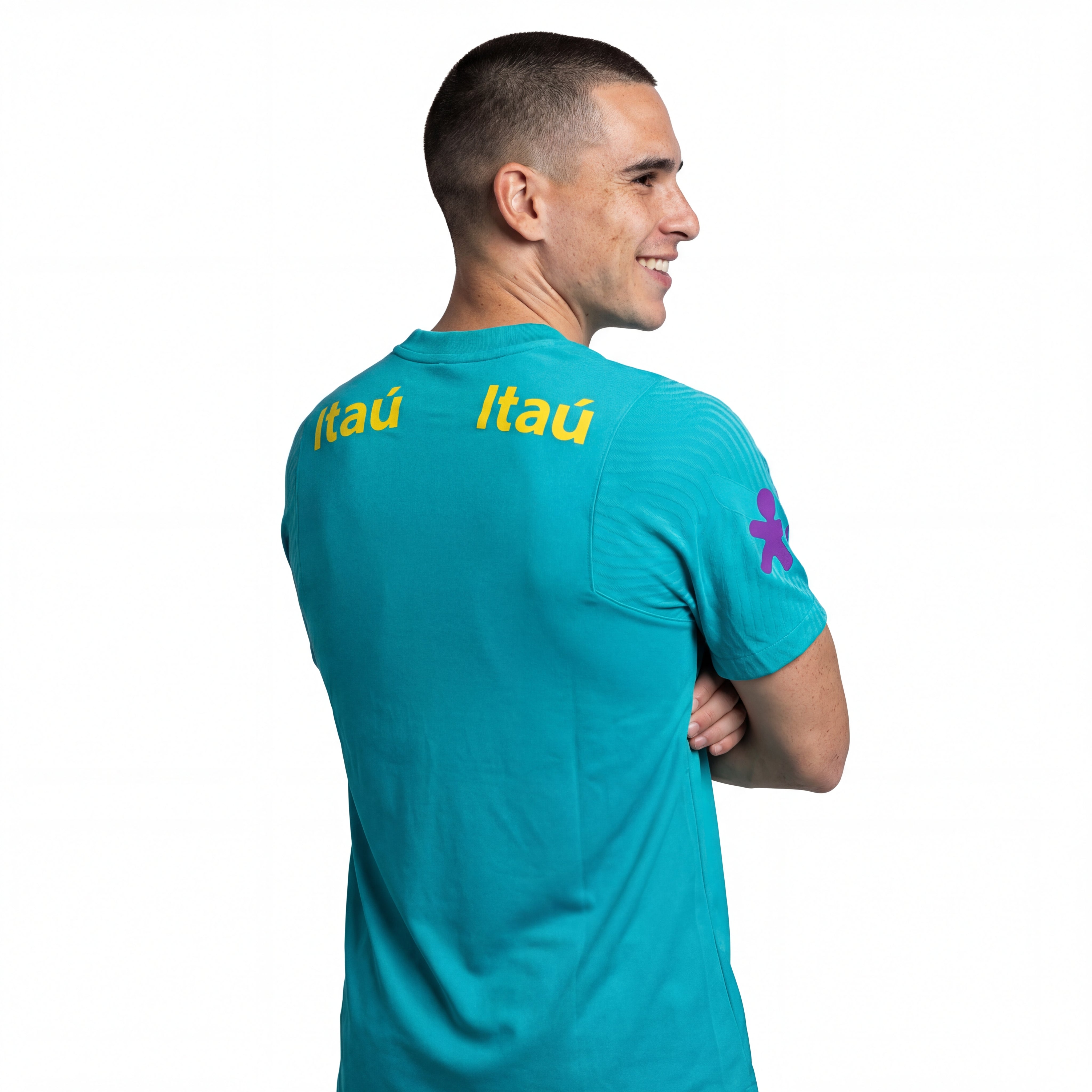 Jersey Brazil Training Nike - Blue