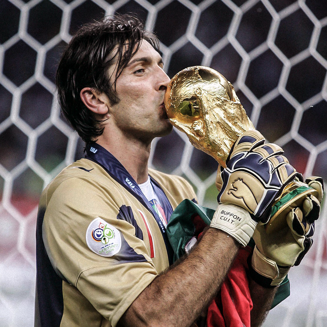 Jersey Buffon Italy 2006 Legend