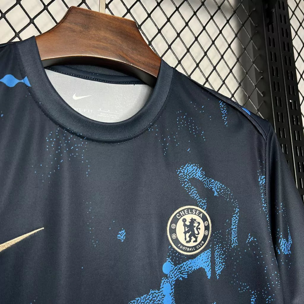 Jersey Chelsea Pré Jogo 24/25 - Azul