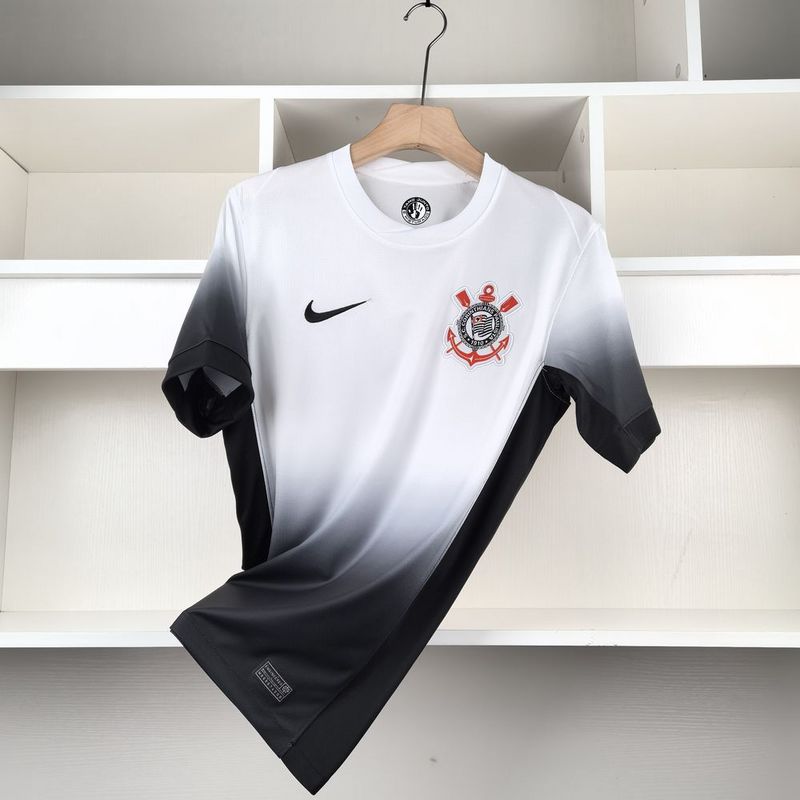 Jersey do Corinthians I 24/25 - Preto e Branco