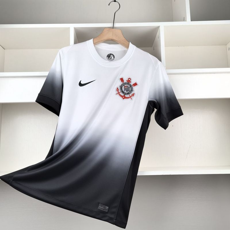 Jersey do Corinthians I 24/25 - Preto e Branco