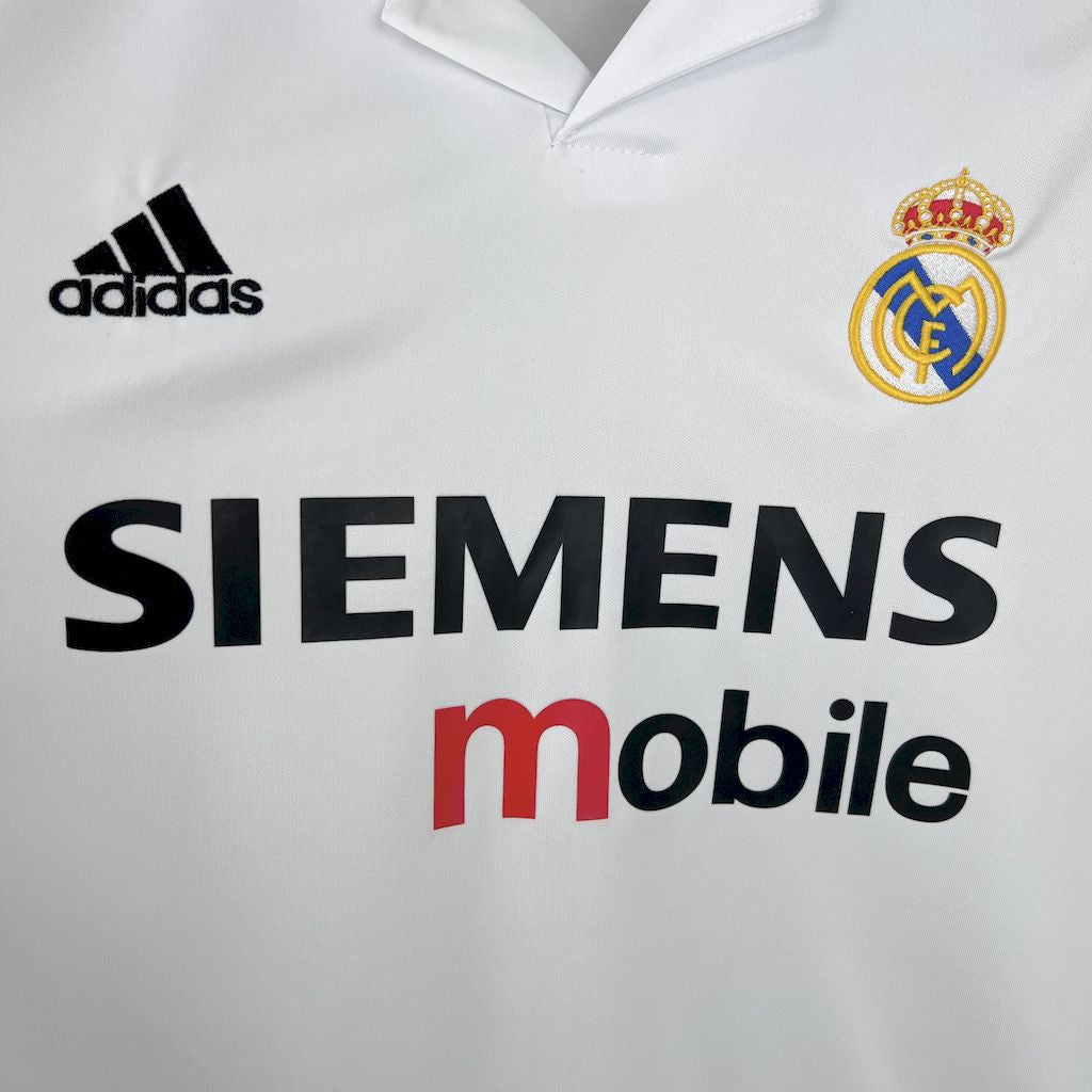 Jersey do Real Madrid Retrô 2002/03 Home
