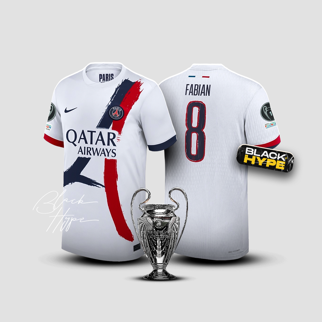 Jersey Fabian Ruiz PSG 24/25 Auswärts - Champions League