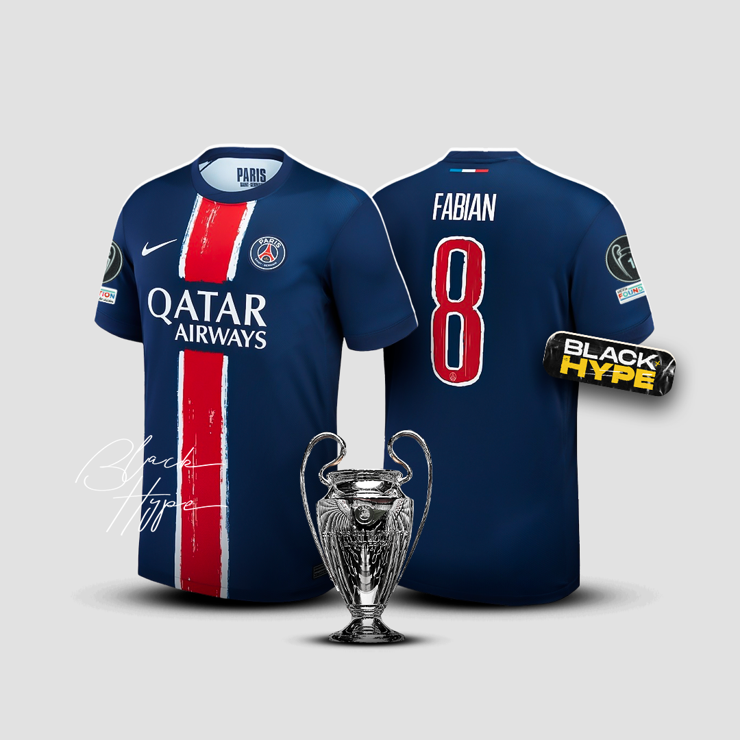Jersey Fabian Ruiz PSG 24/25 Home - Champions League