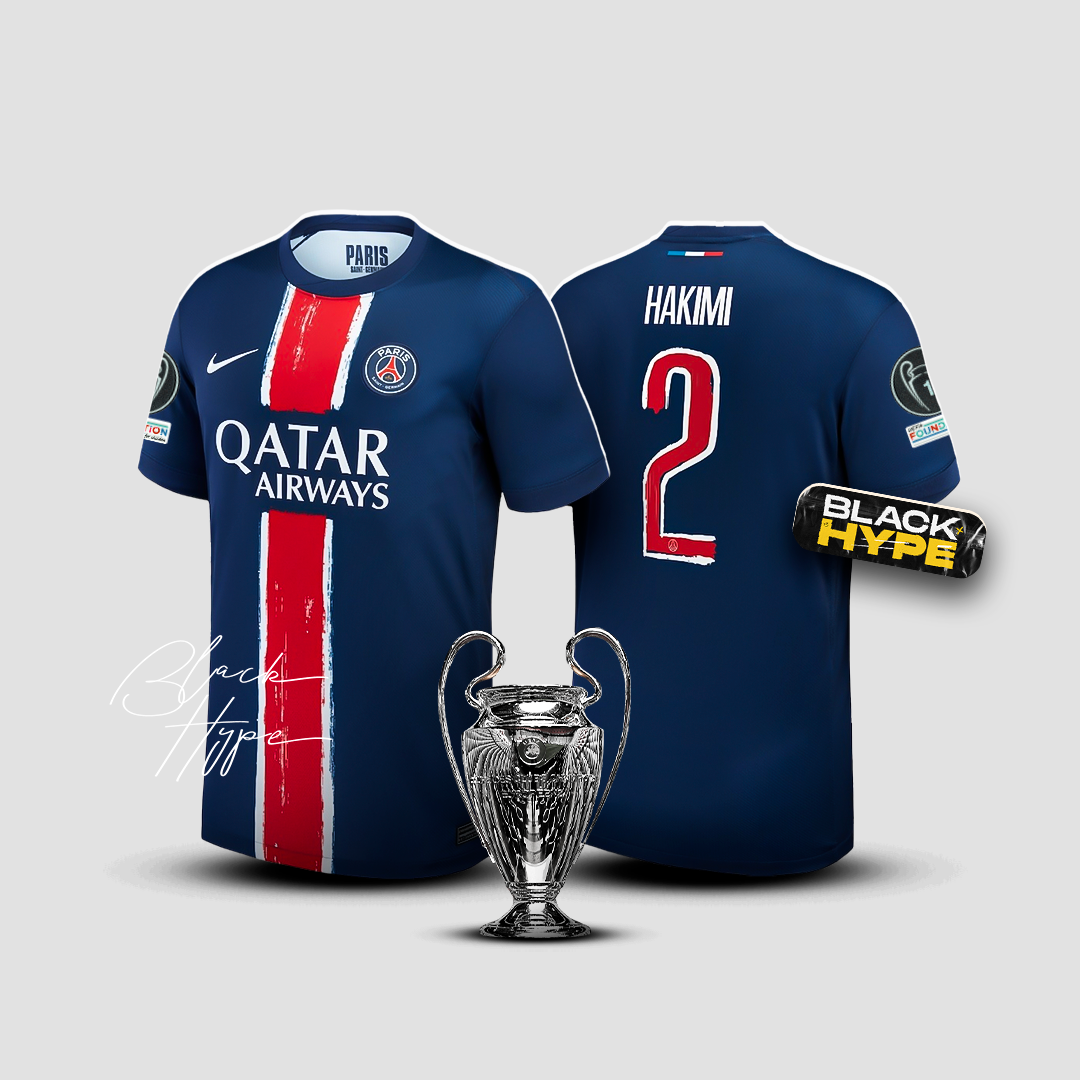 Jersey Hakimi PSG 24/25 Home - Champions League