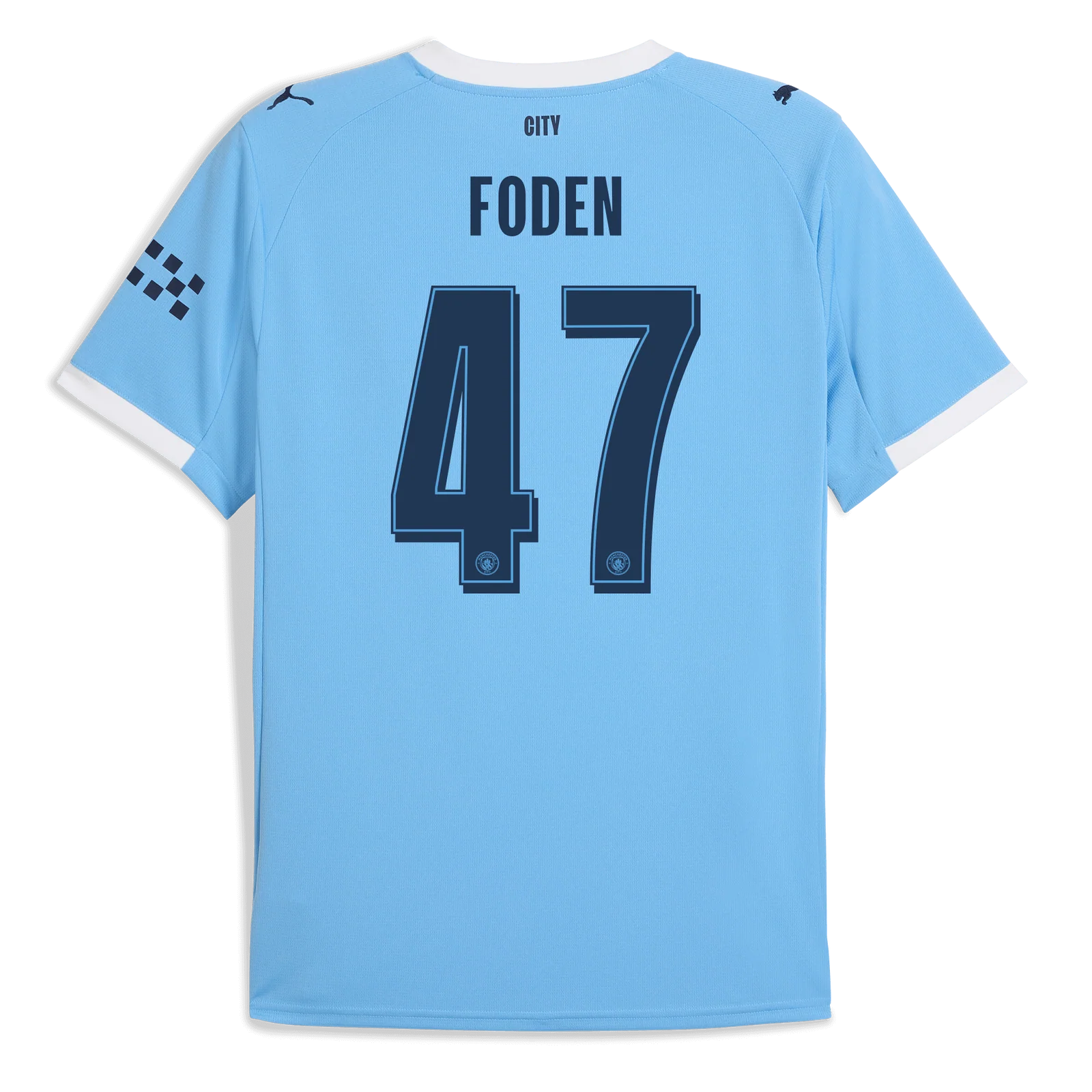 Jersey Manchester City 25/26 Home #47 FODEN