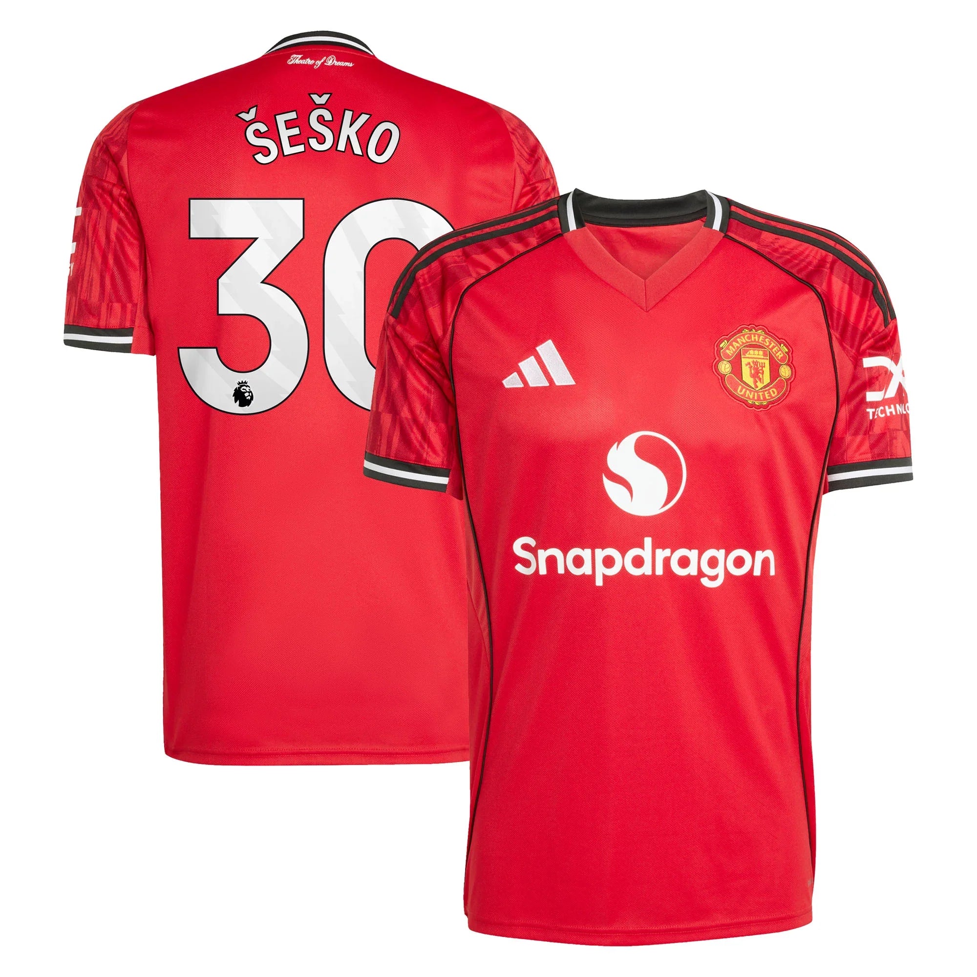 Jersey Manchester United 25/26 Home #30 Šeško