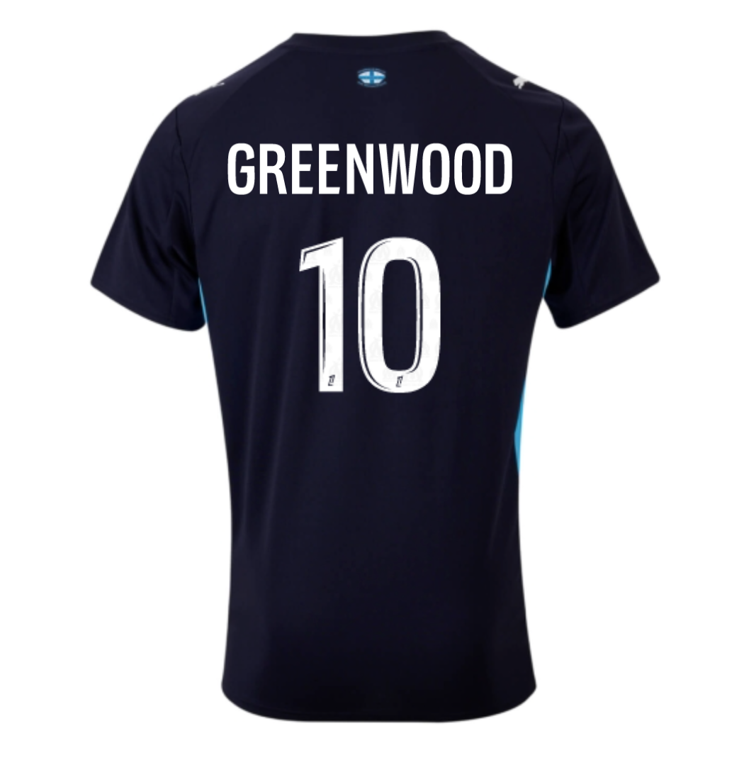Jersey Marseille 25/26 Away #10 Greenwood
