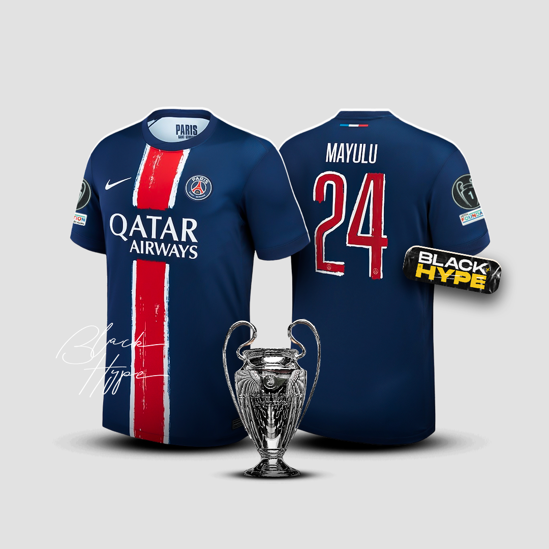 Jersey Mayulu PSG 24/25 Home - Champions League