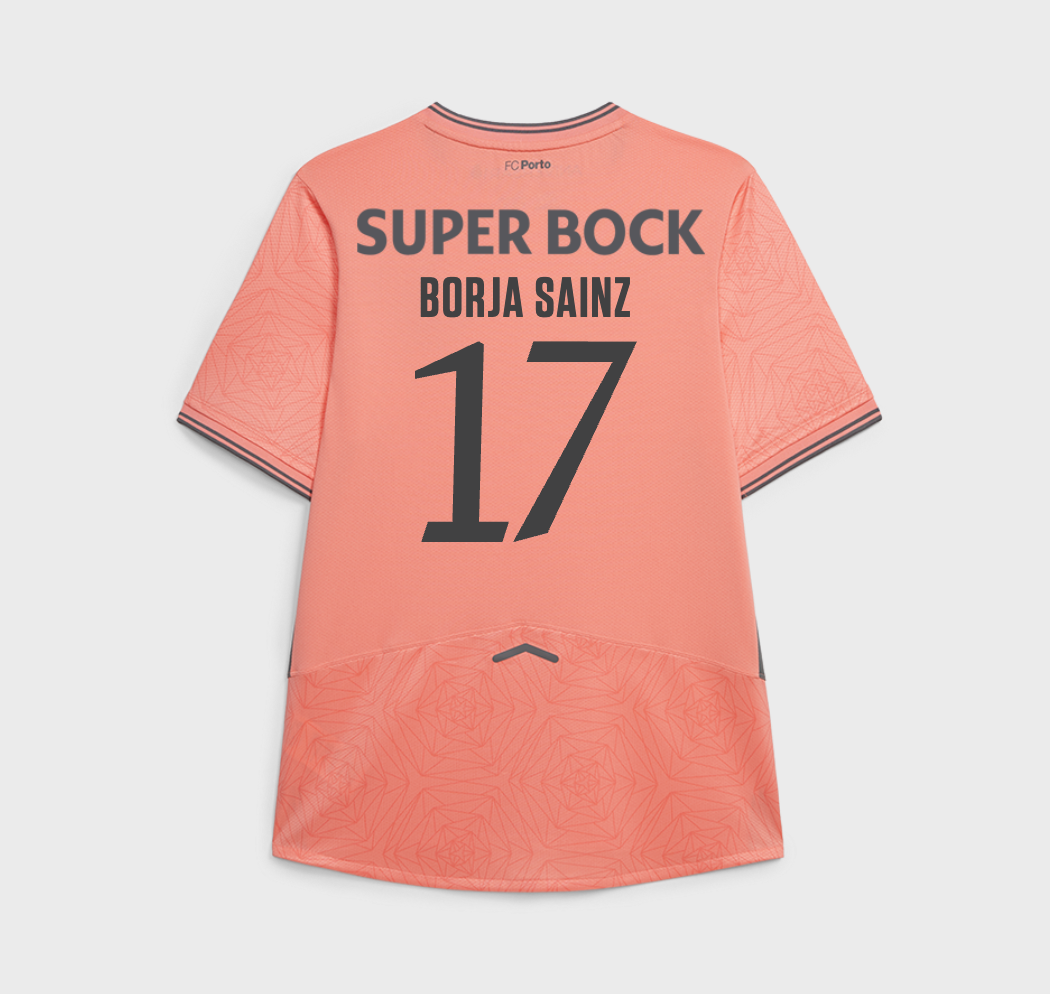 Jersey Porto 25/26 Away #17 Borja Sainz