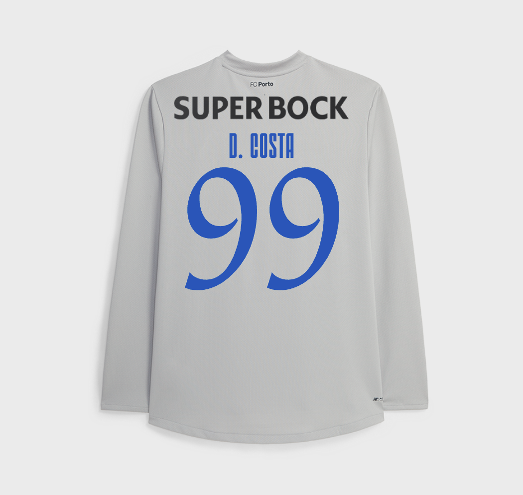 Jersey Porto 25/26 Goalkeeper #99 D. Costa