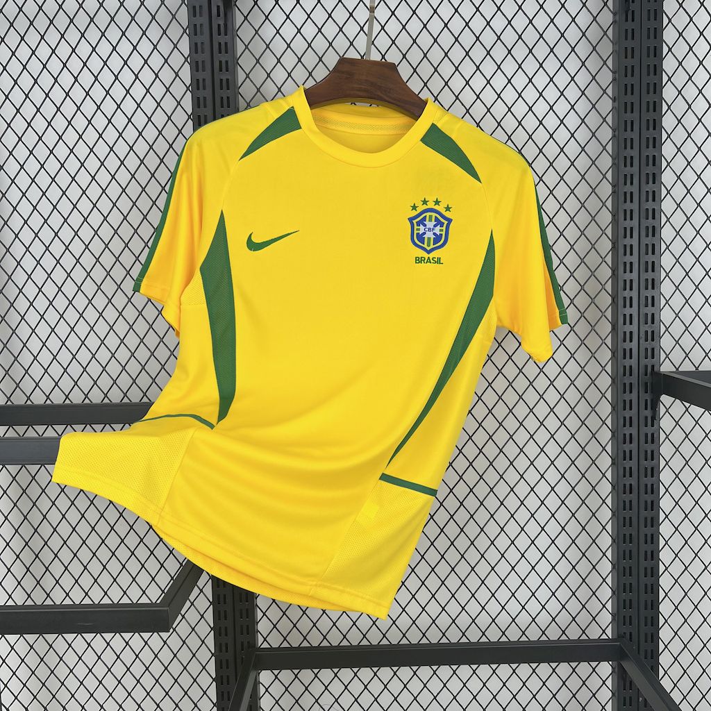 Jersey Retrôçã Brazil 2002/02 Home