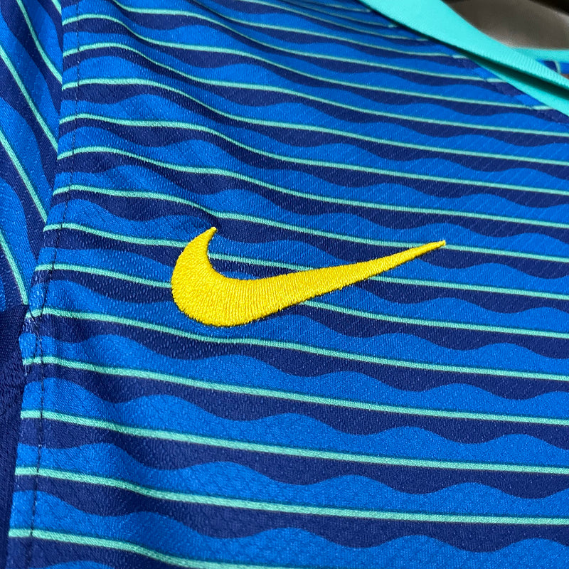 Jersey Woman Brazil ll 24/25 Nike - Striped