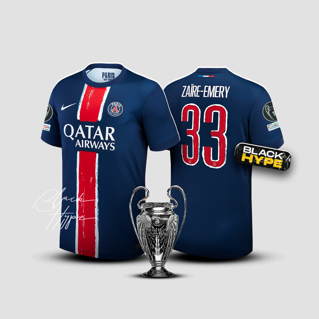 Jersey Zaire Emery PSG 24/25 Home - Champions League