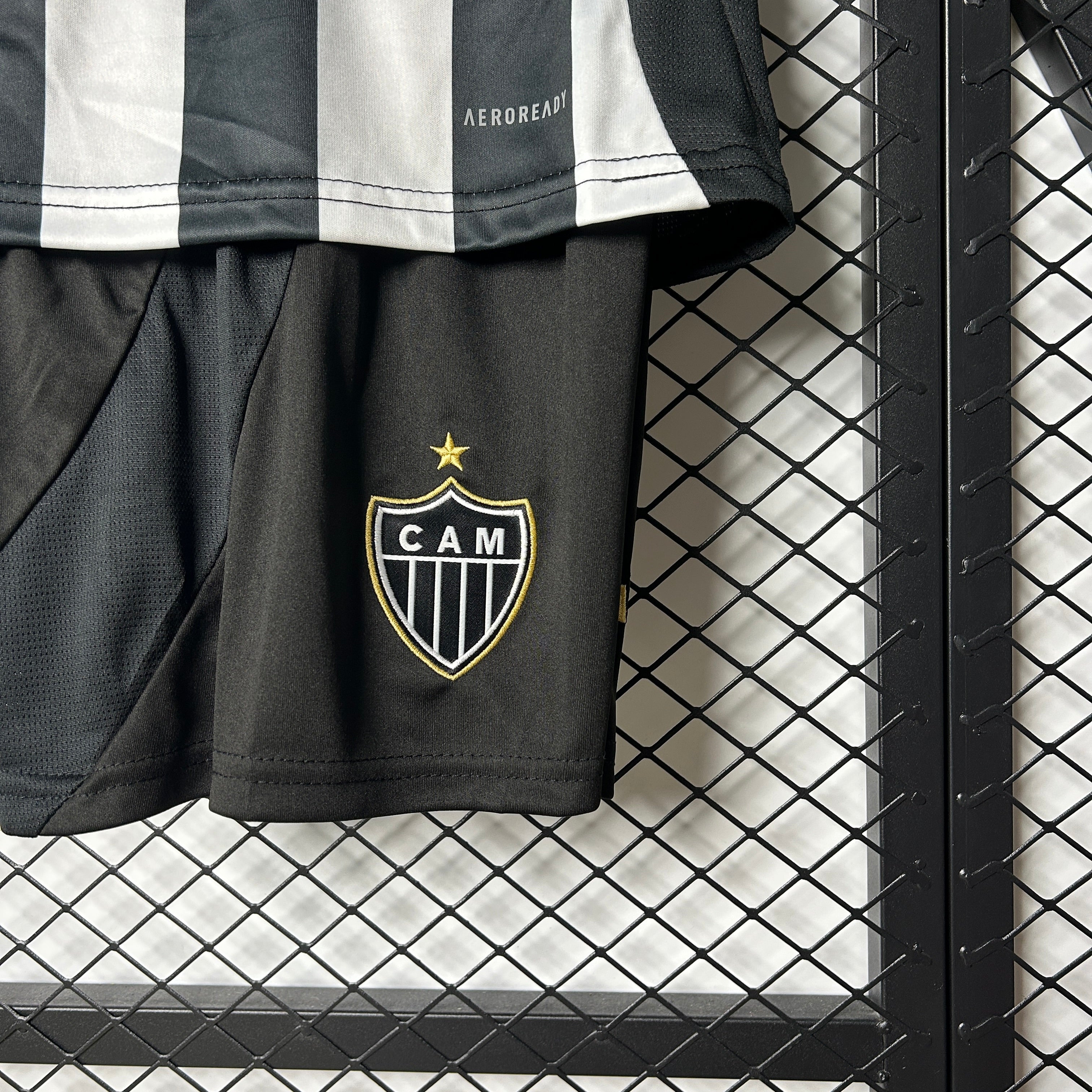 Kids Atlético Mineiro I 25/26 - Preto e Branco