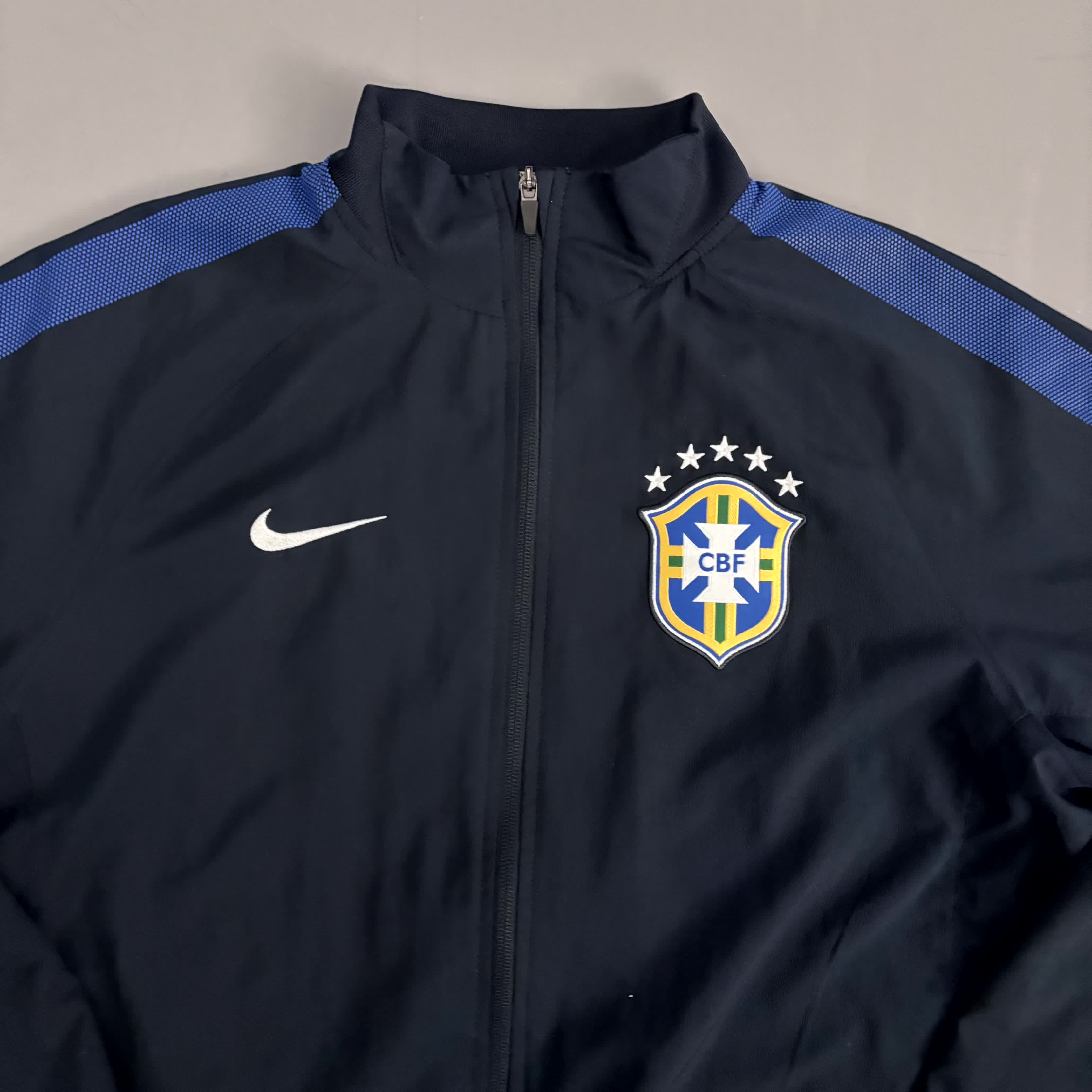 Nike x Brasilien Vintage-Jacke 2014