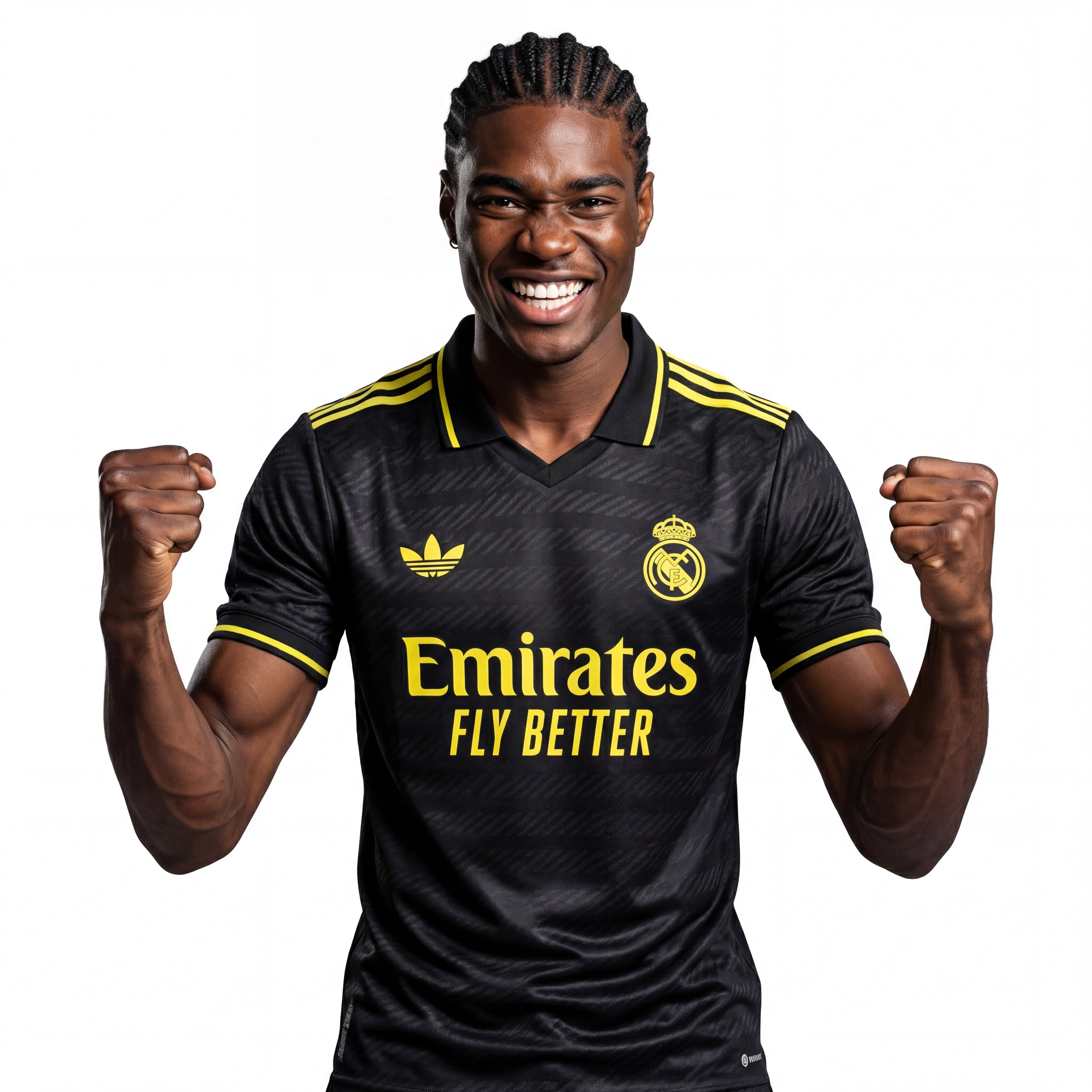 Real Madrid 24∕25 X BLACK AND NEON UNIQUE