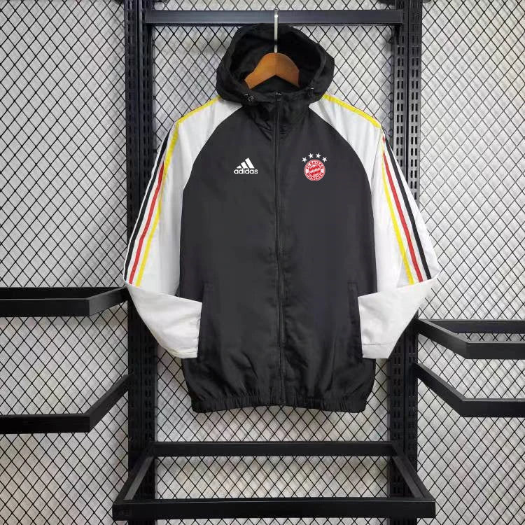 Windbreaker Bayern de Munique 24/25 - Preto e Branco
