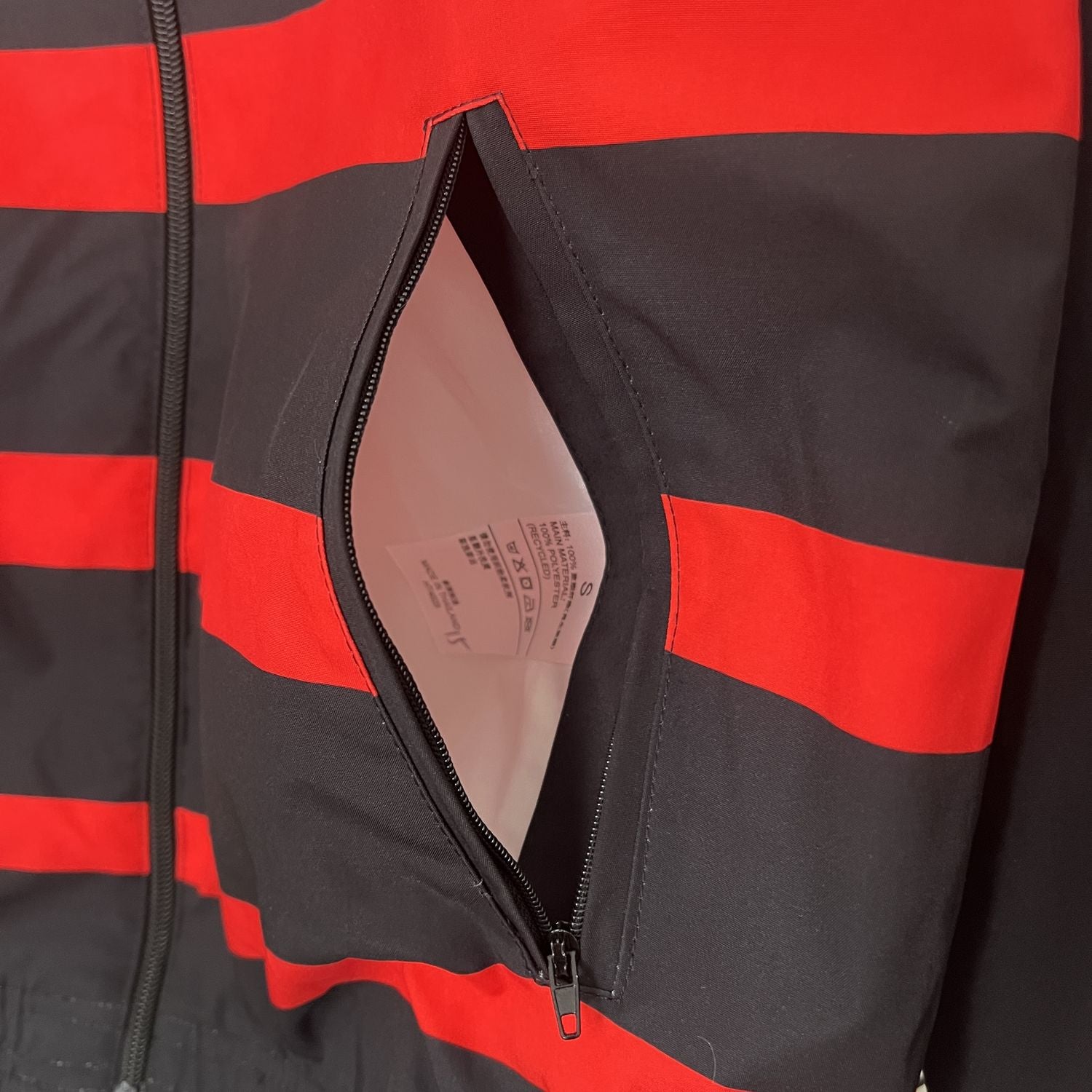 Windbreaker Flamengo - Preto e Vermelho