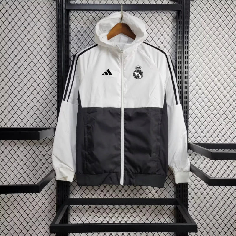 Windbreaker Real Madrid 24/25 - Black White