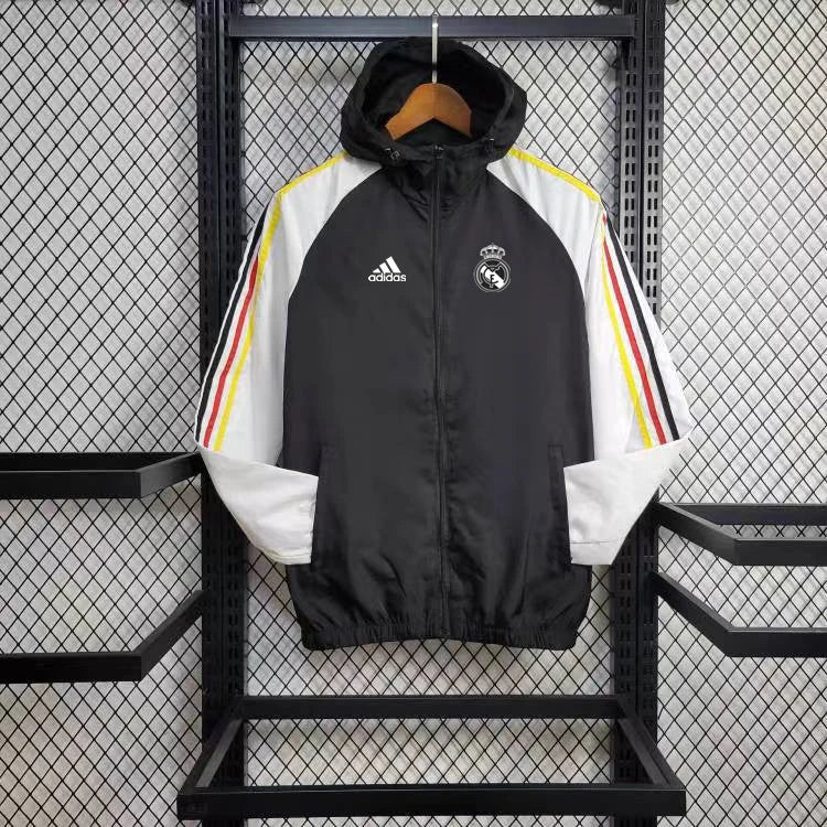 Windbreaker Real Madrid 24/25 - Black White