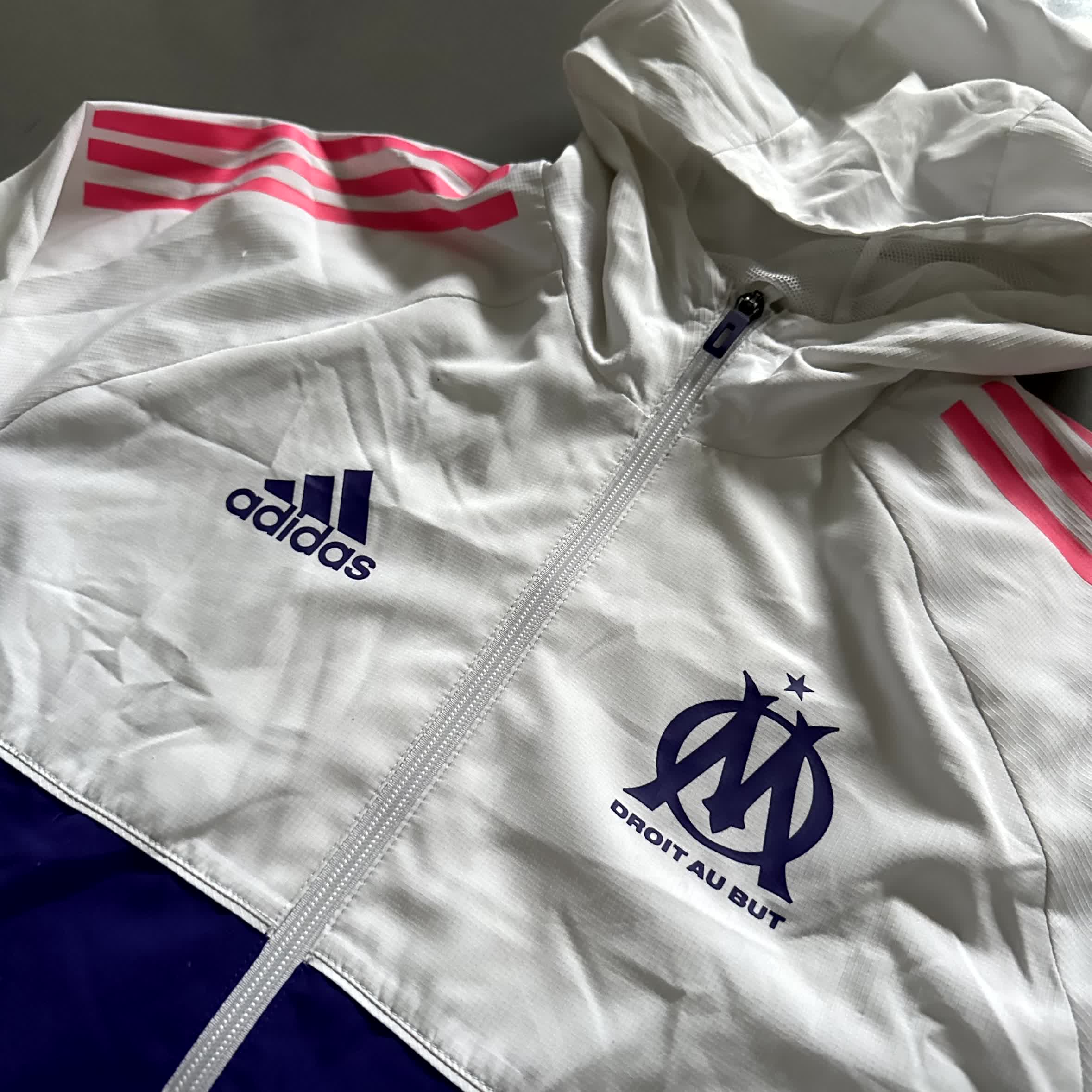 Adidas x Olympique Marseille Vintage Jacket 2014/15