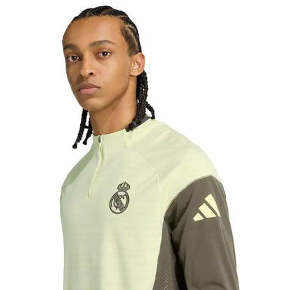 Real Madrid Pro Trainingsjacke 25/26 Limettengrün 