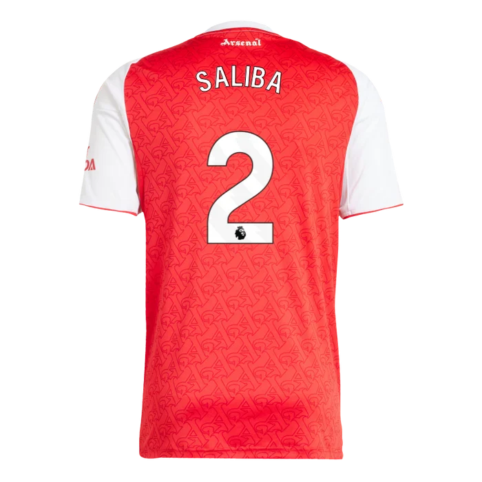 Jersey Arsenal 25/26 Home #2 SALIBA