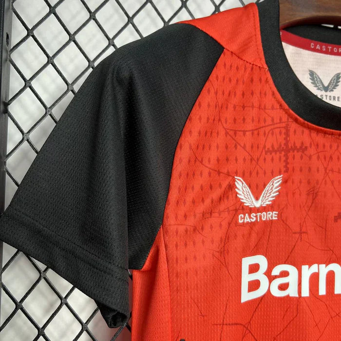 Jersey Bayer Leverkusen 24/25 - Vermelha Home