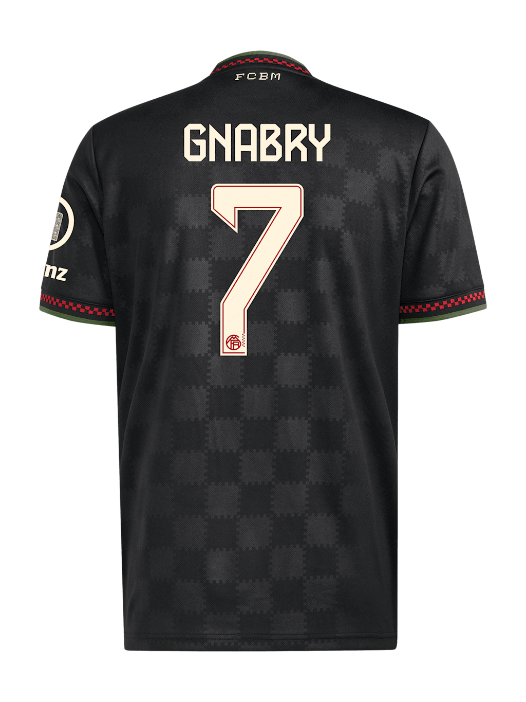 Jersey Bayern 25/26 UCL #7 GNABRY