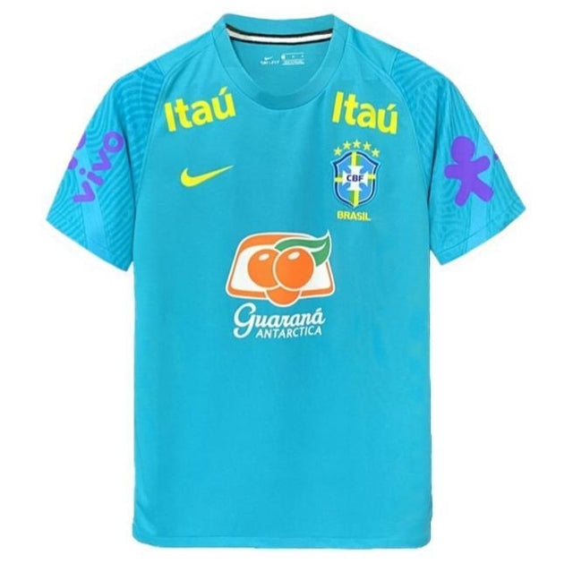 Jersey Brazil Training Nike - Blue
