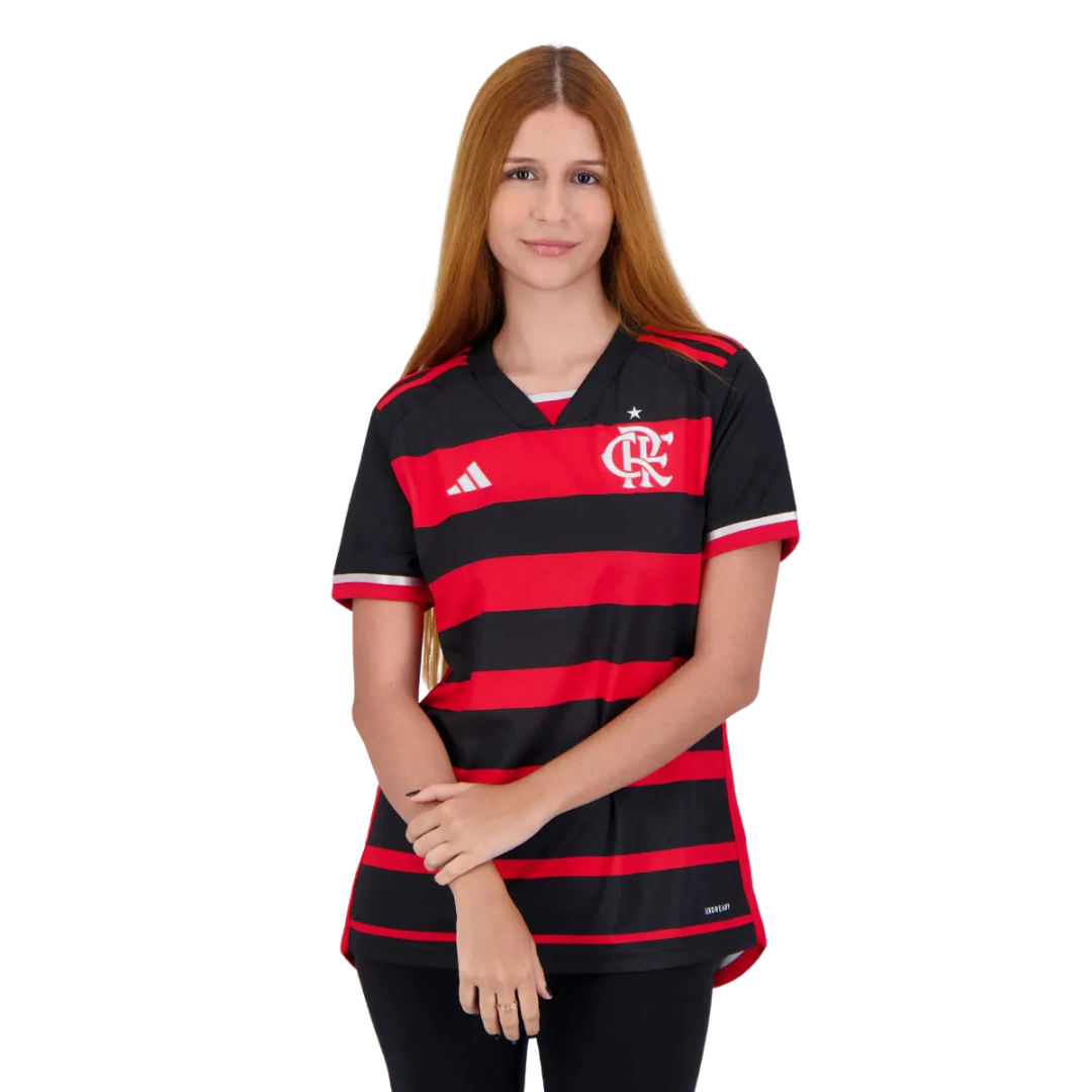 Jersey Flamengo Feminina Adidas 2024/25 Home