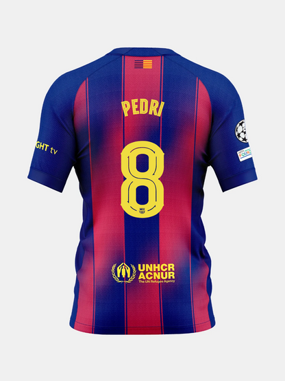 Jersey Home FC Barcelona 25/26 #8 PEDRI