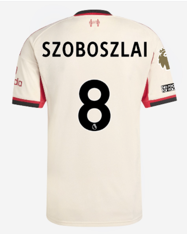 Jersey Liverpool 25/26 Away #8 SZOBOSZLAI
