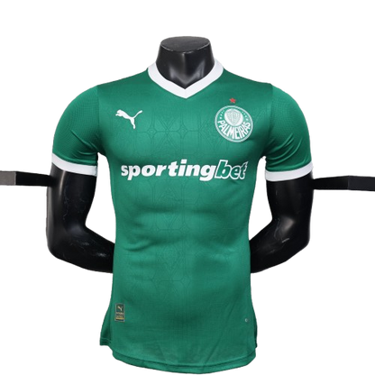 Jersey Palmeiras 25/26 player home green with Puma logo and Sportingbet sponsor