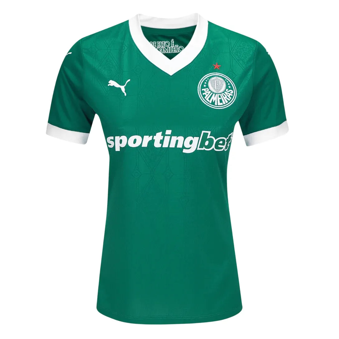 Jersey Palmeiras Feminina Home 25/26 - Verde