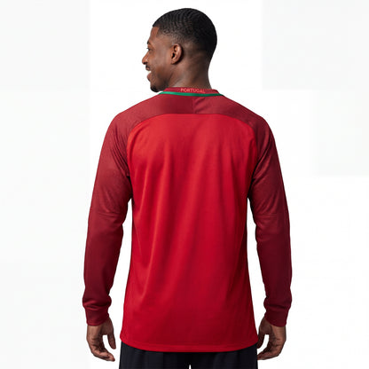 Jersey Portugal Retro 2016 Longsleeve Red