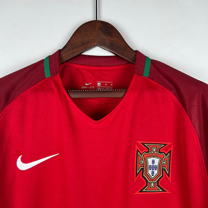 Jersey Portugal Retro 2016 Longsleeve Red