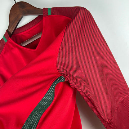 Jersey Portugal Retro 2016 Longsleeve Red