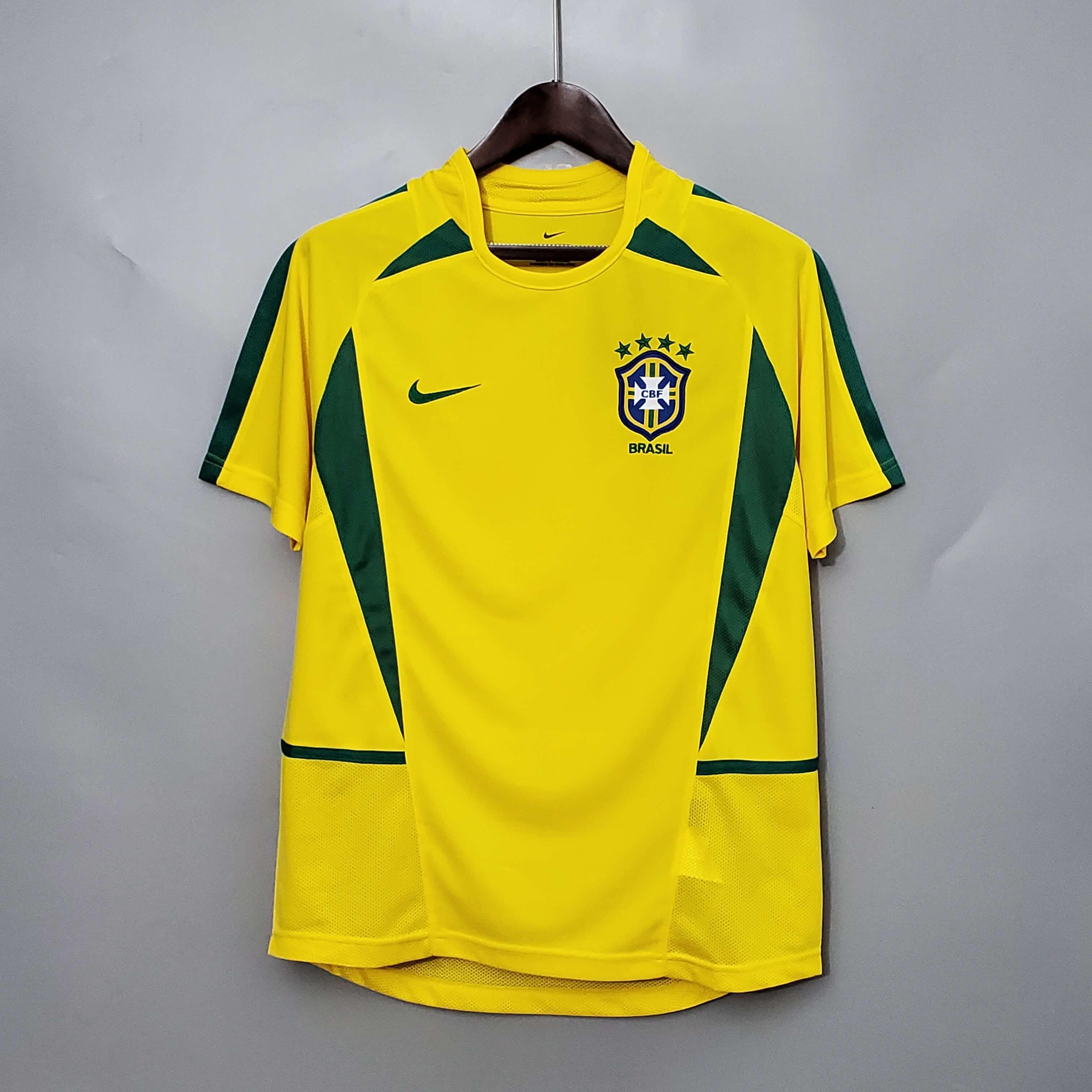 Jersey Retro Brazil 2002/02 Home