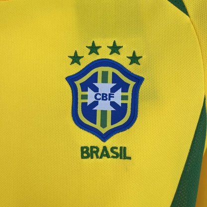 Jersey Retrôçã Brazil 2002/02 Home