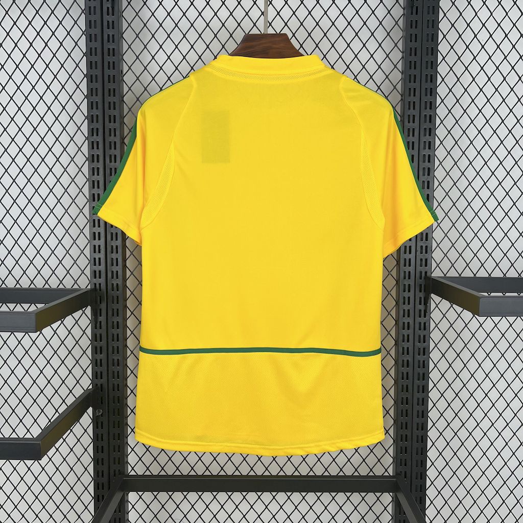 Jersey Retrôçã Brazil 2002/02 Home