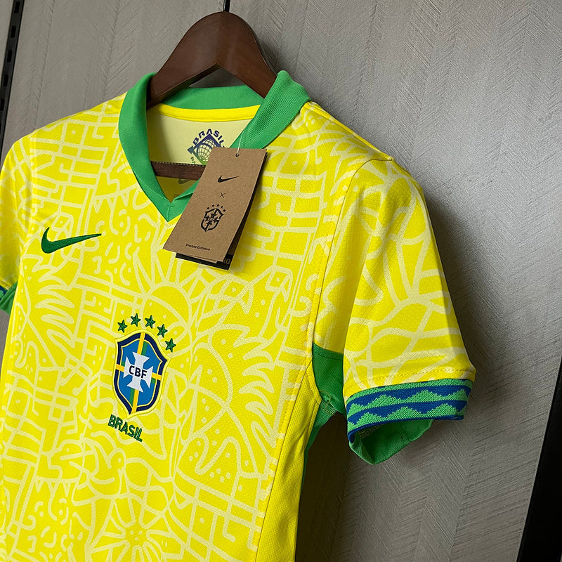 Jersey Woman Brazil l 24/25 Nike - Yellow